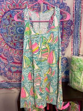 🦄🚨 Holy Grail Print Alert- Lilly Pulitzer Melle Dress in You Gotta Regatta- Sm